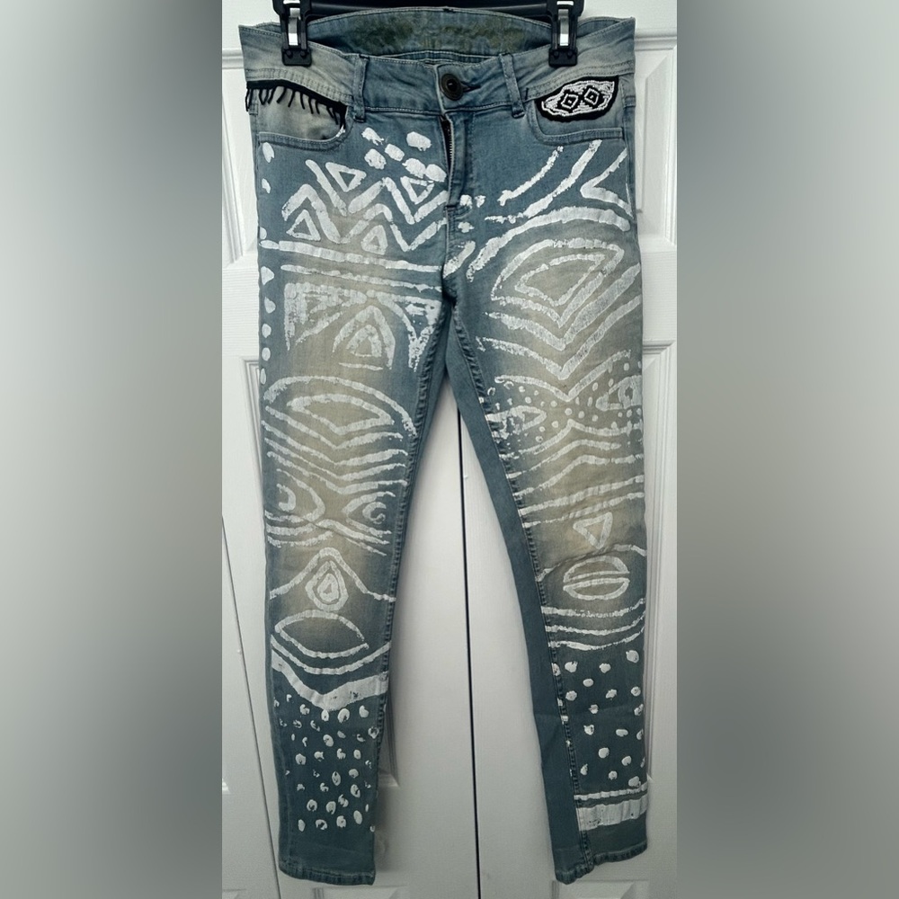 Desigual Light Blue Denim Jeans